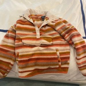 Billabong super fuzzy and warm quarter button up